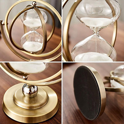 Globe Hourglass Sand Timer