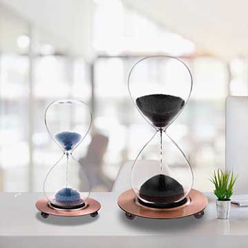  Magnetic Sand Hourglass