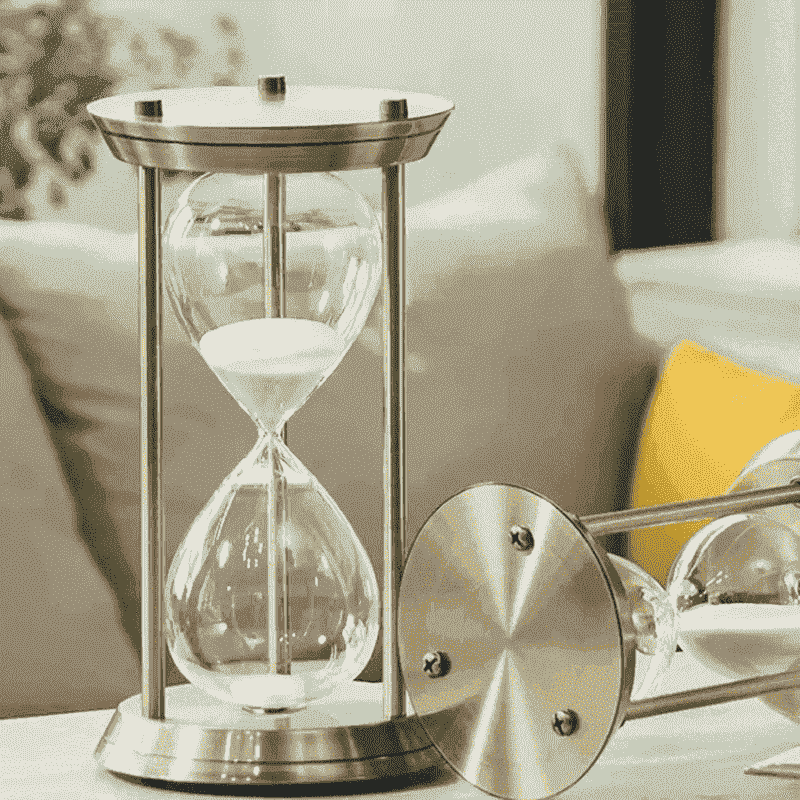 Hourglass timer vintage