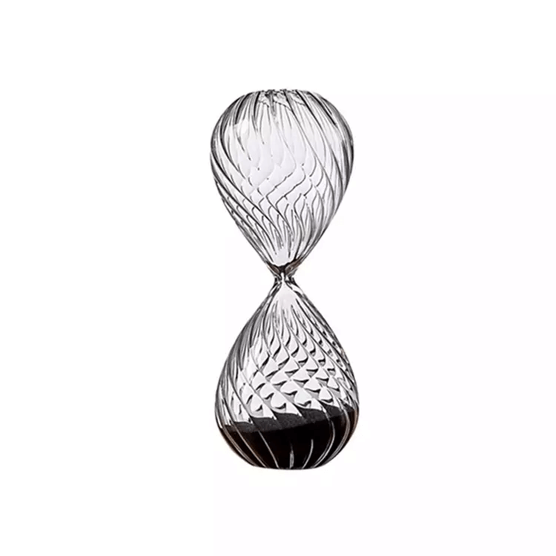 Customized Glass Hourglass with design