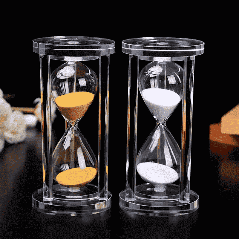 Creative 15 Minutes Crystal Sand Glass Decoration