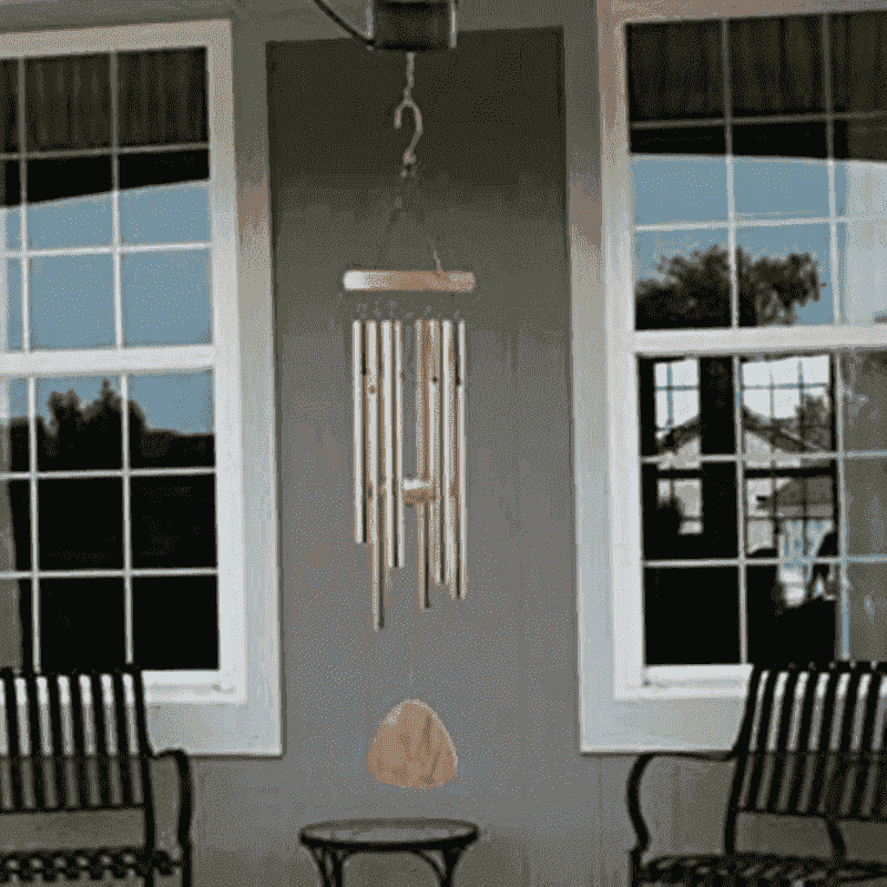 Small Rotating Wind Chime Home and Garden Ornaments