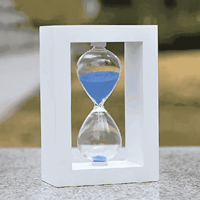 Wood 60 Minutes 1 Hour Hourglass Sand Timer Sand Clock