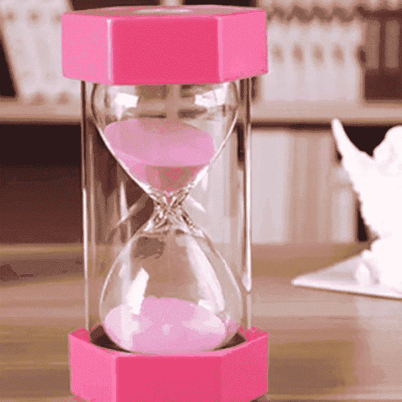 Sand Timer 6 Colors Hourglass Timer 1/3/5/10/15/30 Minutes