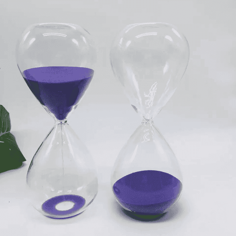 Colored Sand Glass Hourglass For Classroom Office