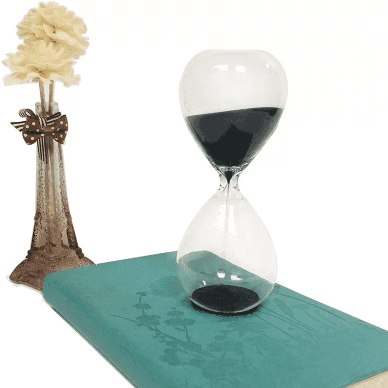 Hourglass Clock For Study