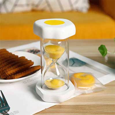 Plastic Poached Egg Timer Hourglass