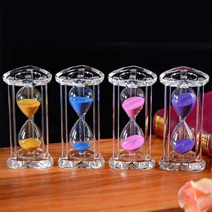 Crystal Diamond Carving Hourglass