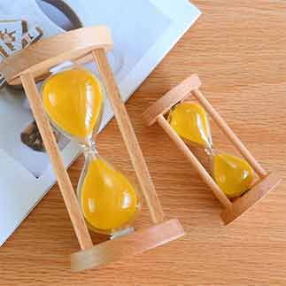 Wood Hourglass