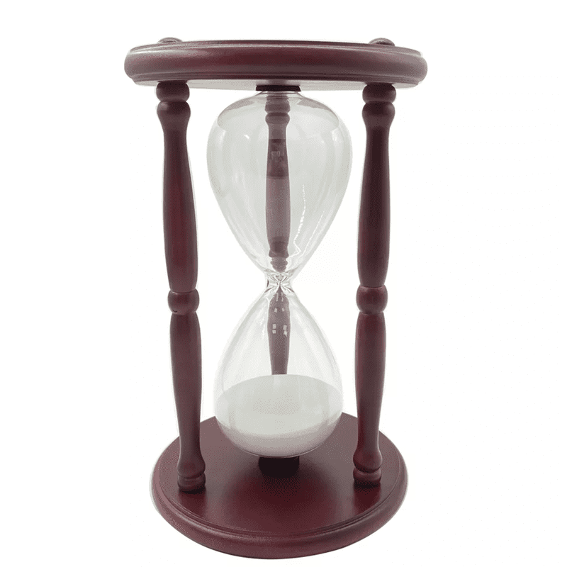 sand clock 30 min with design