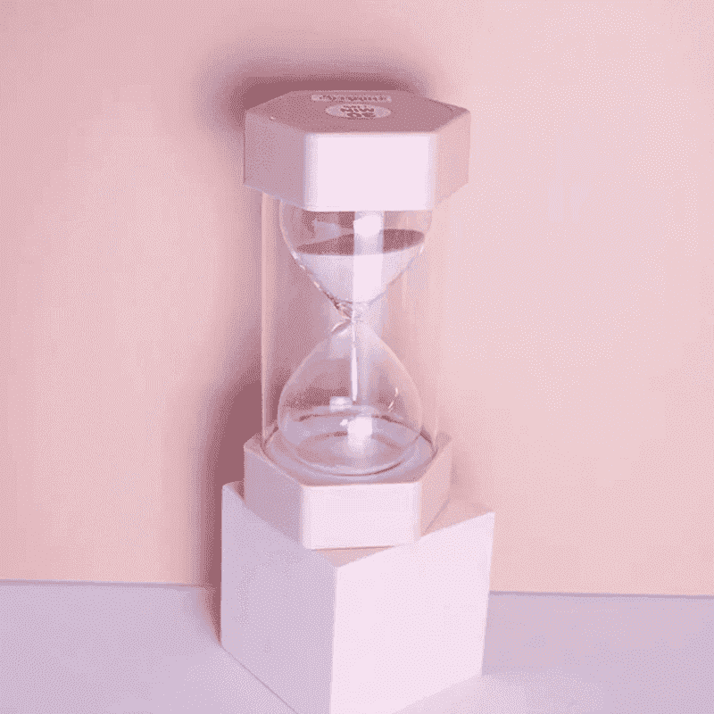 Plastic sand timer