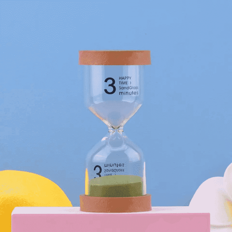 Sand timer clock