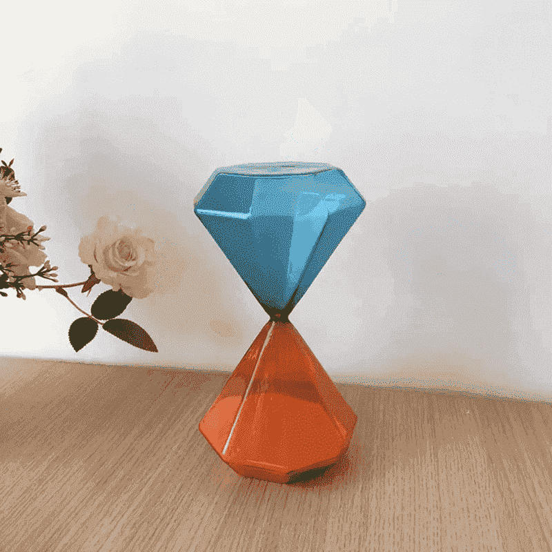 Sand Hourglass Crystal Timer