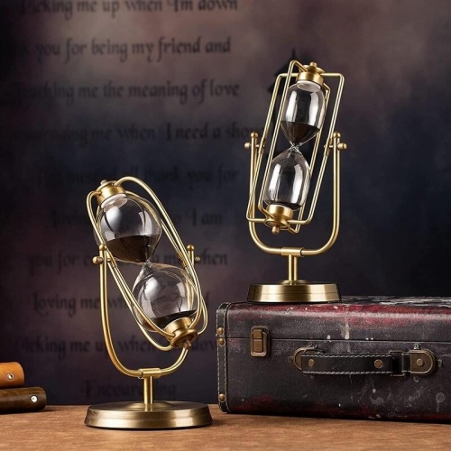 Large hourglass sand timer