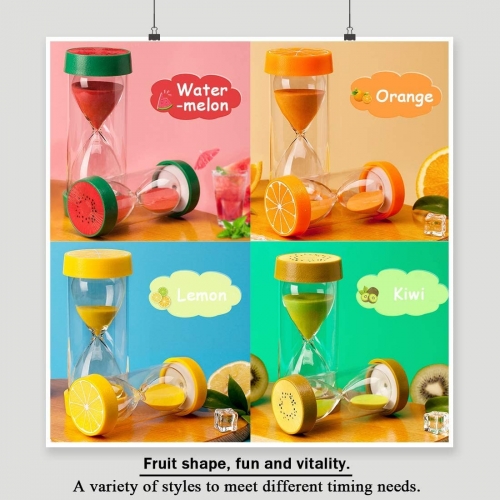 Fruit hourglass timer kids