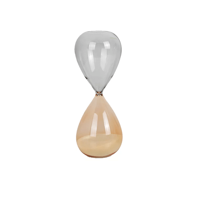 Glass Hourglass for Home and Office Decoration