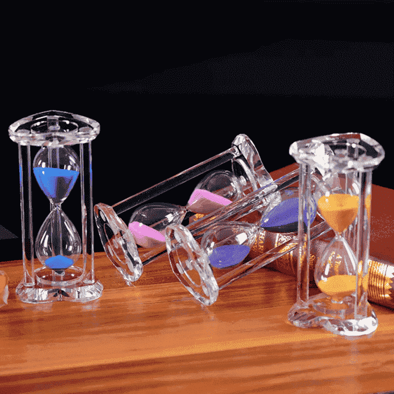 Handmade Home Decor Half Hour Crystal Hour Glass