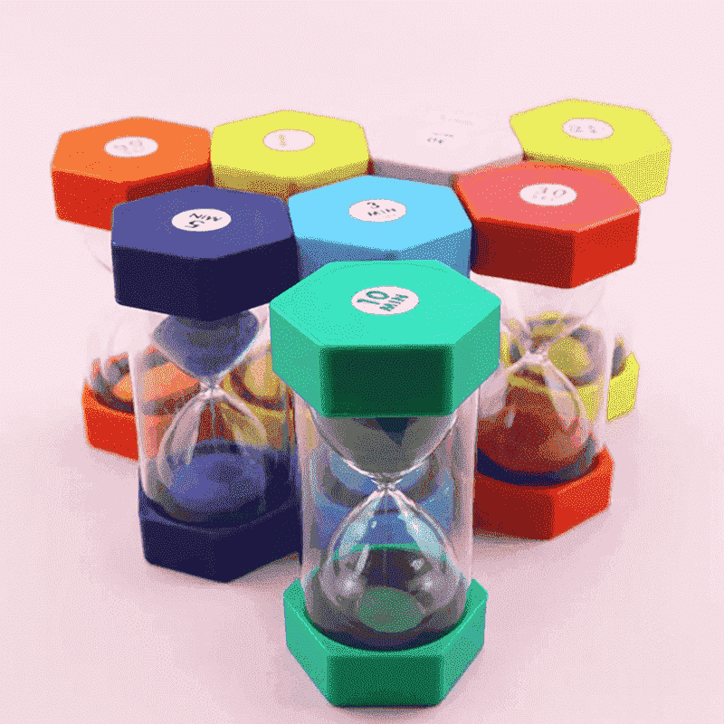 Kids Hourglass Sand Clock Timer For Education