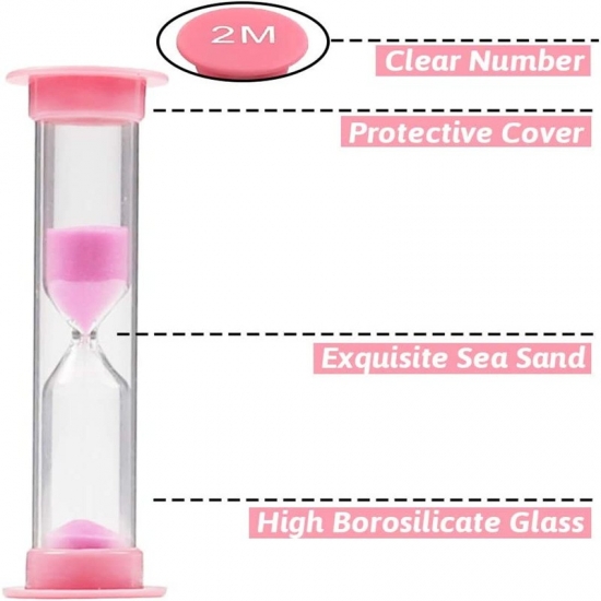 SuLiao Plastic 5 Minute Hourglass Sand Timer