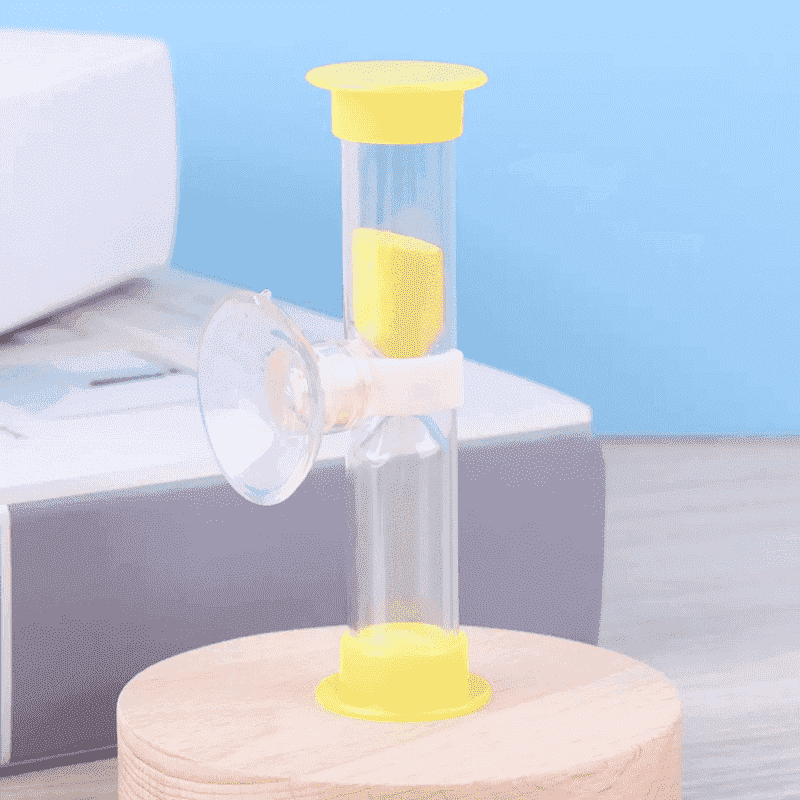 Minute Plastic Shower Timer Kitchen Hourglass With Sucker Cup