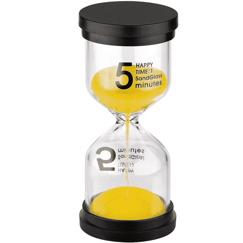 Wholesale Minute Colorful Plastic Sand Timer Hourglass