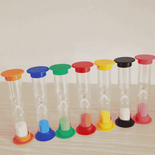 Best Selling Plastic Sand Timer Hourglass For Kids Gift