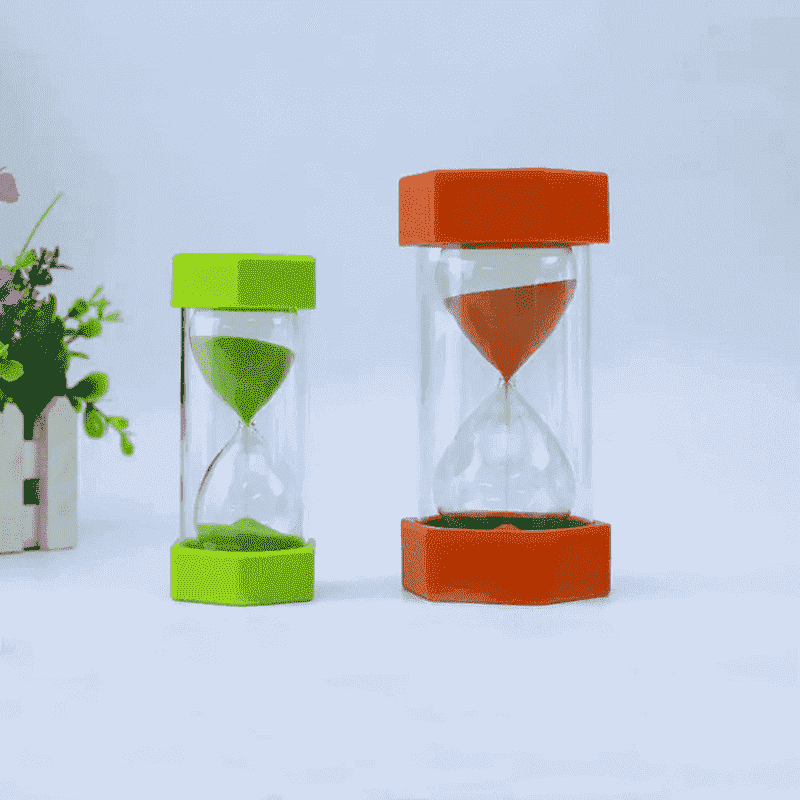 Unbreakable 1 3 5 10 15 30 Minute Sand Timer For Kids Gifts