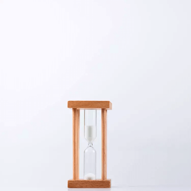 Square Frame Wooden Sand Clock  Promotional Hourglass