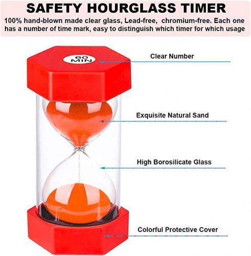 Plastic Hourglass Sand Timer
